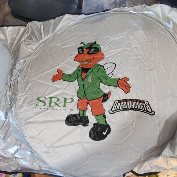 Augusta Green Jackets Minor League Baseball Car Shade Augusta Georgia - Picture 1 of 3